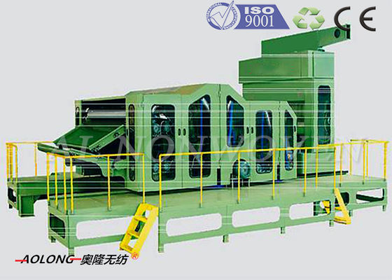 Trung Quốc Thảm / vải địa kỹ thuật không dệt chải Máy suất 300kg / h CE / ISO9001 nhà cung cấp